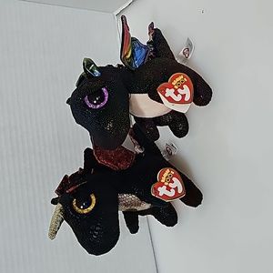 TY beanie Boos Dragons